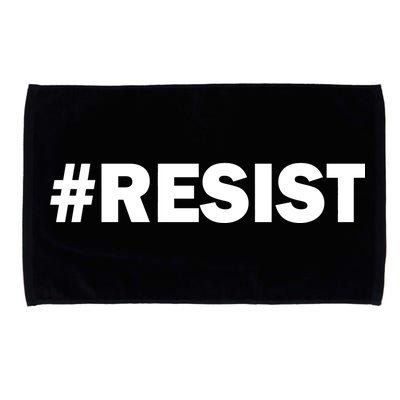 Hashtag Resist Anti Trump Microfiber Hand Towel