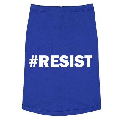 Hashtag Resist Anti Trump Doggie Tank