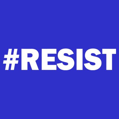 Hashtag Resist Anti Trump T-Shirt