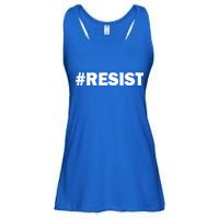 Hashtag Resist Anti Trump Ladies Essential Flowy Tank