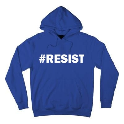 Hashtag Resist Anti Trump Tall Hoodie