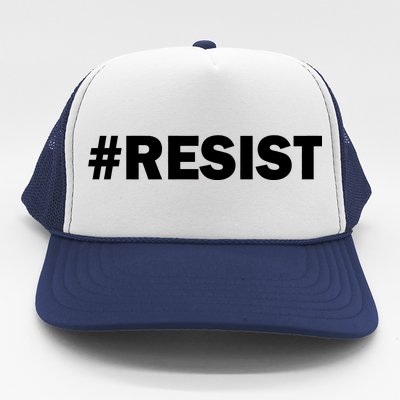 Hashtag Resist Anti Trump Trucker Hat