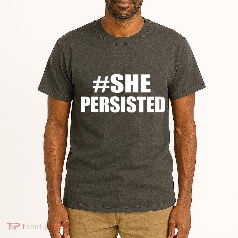 Hashtag She Persisted Tall T-Shirt