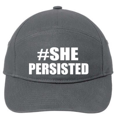 Hashtag She Persisted 7-Panel Snapback Hat