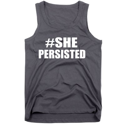 Hashtag She Persisted Tank Top