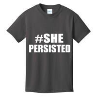 Hashtag She Persisted Kids T-Shirt