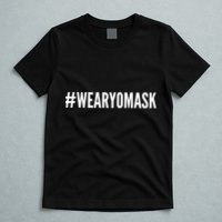 Hashtag Wear Yo Mask T-Shirt