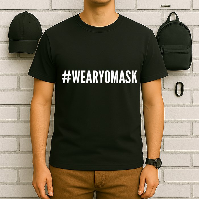 Hashtag Wear Yo Mask T-Shirt