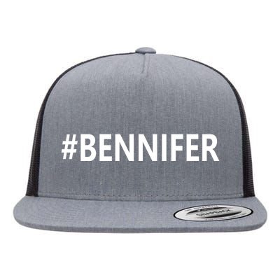 Hastag Bennifer Flat Bill Trucker Hat