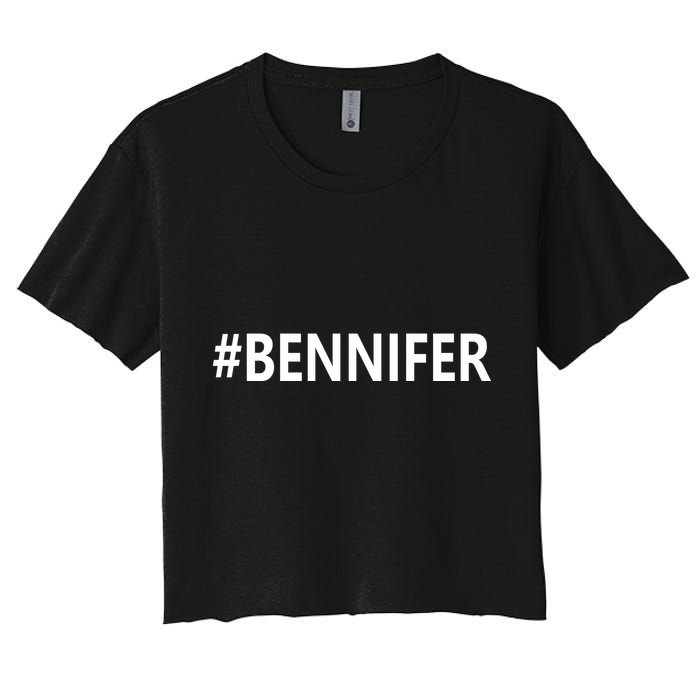 Hastag Bennifer Women's Crop Top Tee