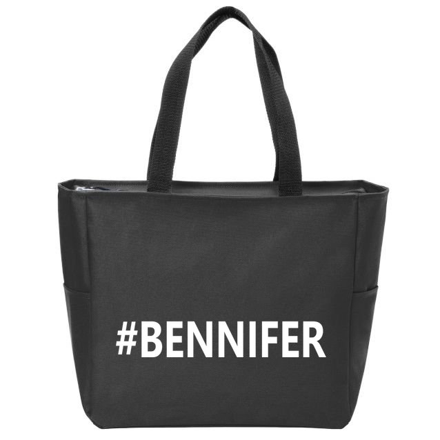 Hastag Bennifer Zip Tote Bag