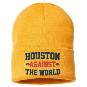 Houston Against The World Sustainable Knit Beanie