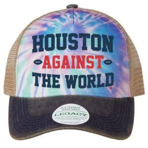 Houston Against The World Legacy Tie Dye Trucker Hat