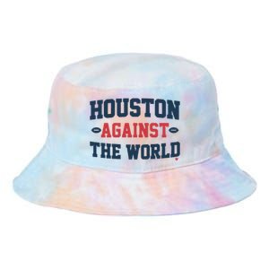 Houston Against The World Tie Dye Newport Bucket Hat