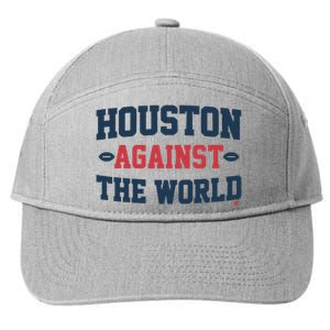 Houston Against The World 7-Panel Snapback Hat