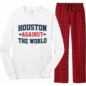 Houston Against The World Long Sleeve Pajama Set