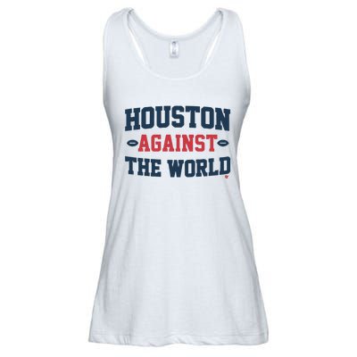 Houston Against The World Ladies Essential Flowy Tank