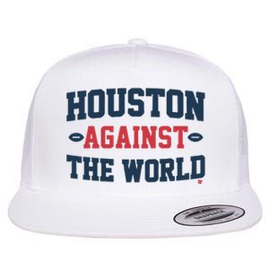 Houston Against The World Flat Bill Trucker Hat