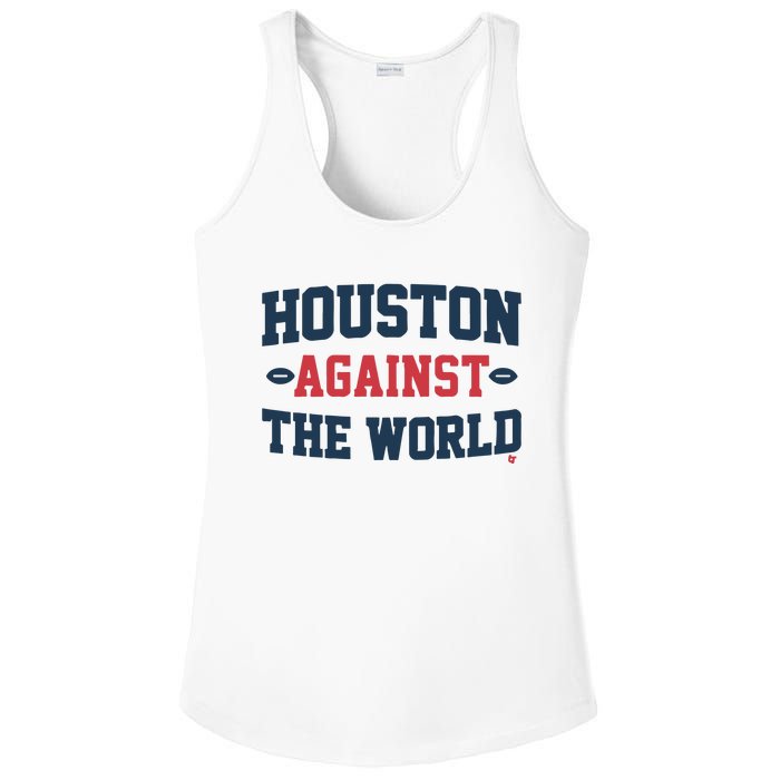 Houston Against The World Ladies PosiCharge Competitor Racerback Tank