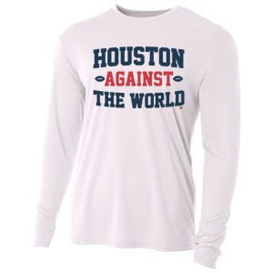 Houston Against The World Cooling Performance Long Sleeve Crew