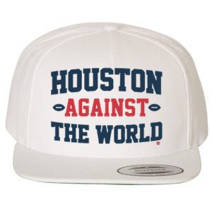 Houston Against The World Wool Snapback Cap