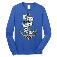 Hope Anchors The Soul Hebrews 6:19 Christian Faith Anchor Gift Long Sleeve Shirt