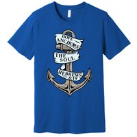 Hope Anchors The Soul Hebrews 6:19 Christian Faith Anchor Gift Premium T-Shirt