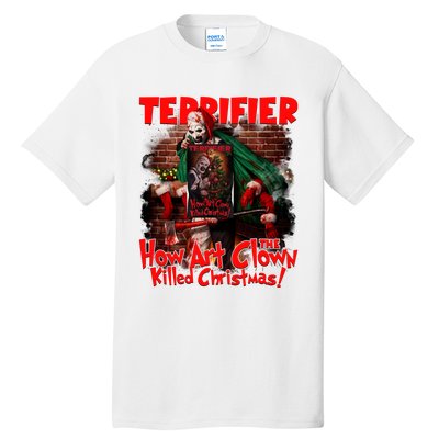 How Art The Clown Killed Christmas Art The Clown Movie Horror Christma Tall T-Shirt