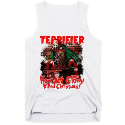 How Art The Clown Killed Christmas Art The Clown Movie Horror Christma Tank Top