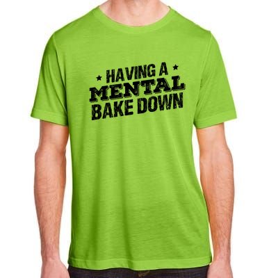 Having A Tal Bake Down Funny Baking Lovers Vintage Baker Gift Adult ChromaSoft Performance T-Shirt