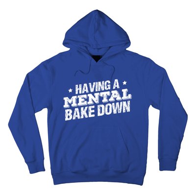 Having A Tal Bake Down Funny Baking Lovers Vintage Baker Gift Hoodie