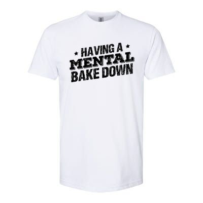 Having A Tal Bake Down Funny Baking Lovers Vintage Baker Gift Softstyle CVC T-Shirt