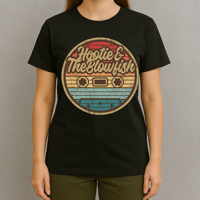 Hootie And The Blow Retro Cassette Musician T-Shirt