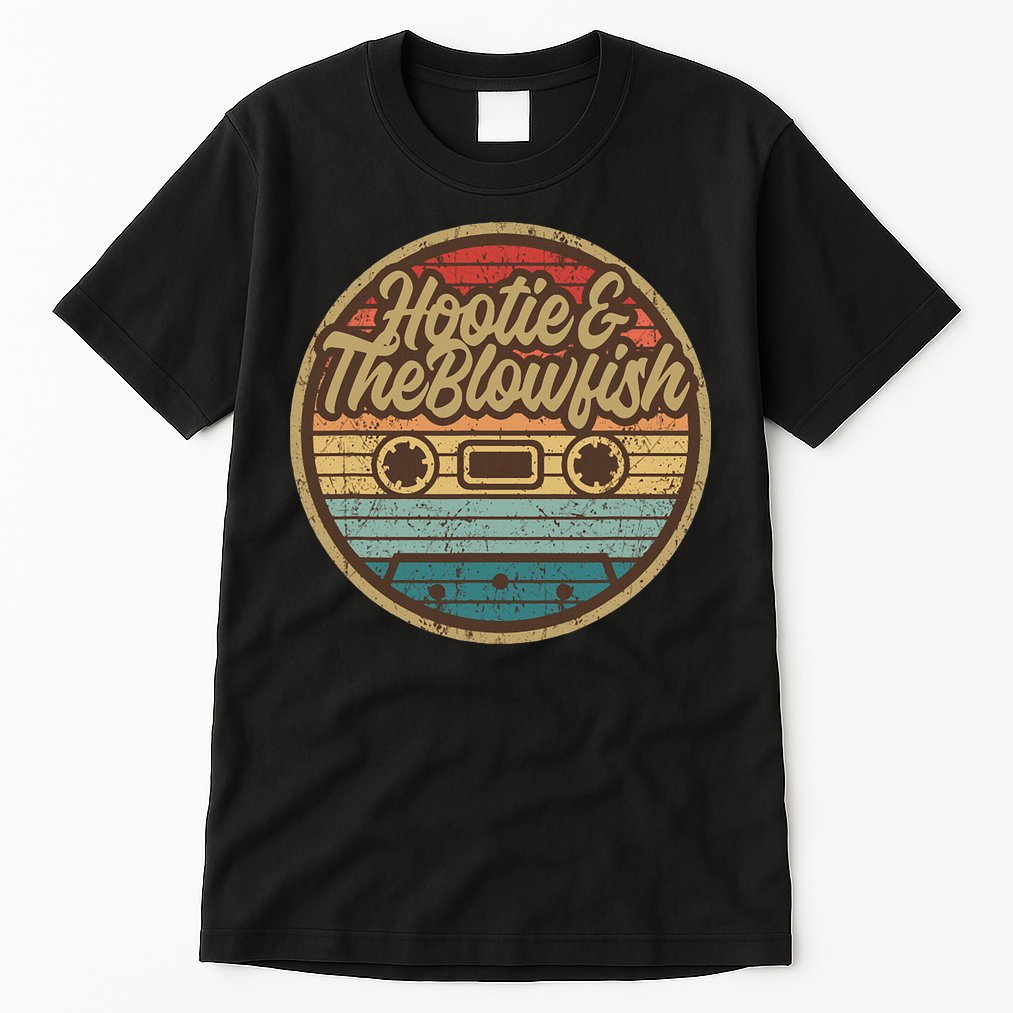 Hootie And The Blow Retro Cassette Musician Tall T-Shirt