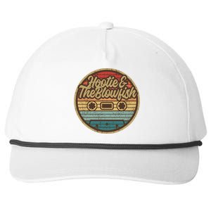 Hootie And The Blow Retro Cassette Musician Snapback Five-Panel Rope Hat