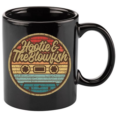 Hootie And The Blow Retro Cassette Musician 11oz C Handle Ceramic Mug
