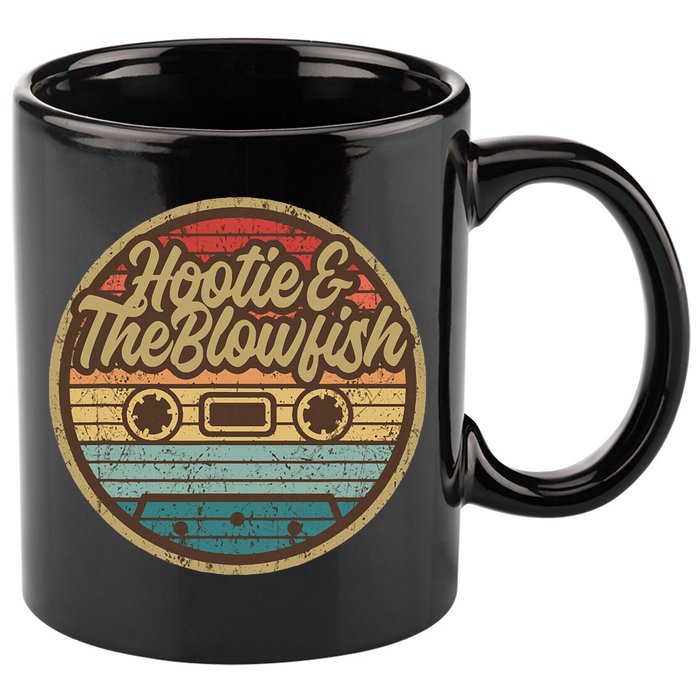 Hootie And The Blow Retro Cassette Musician 11oz C Handle Ceramic Mug