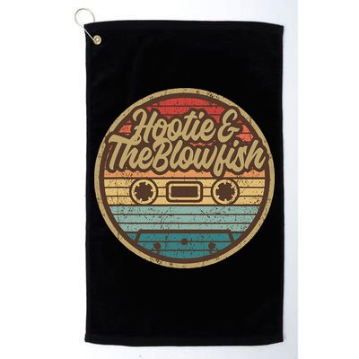 Hootie And The Blow Retro Cassette Musician Golf Towel