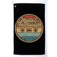 Hootie And The Blow Retro Cassette Musician Golf Towel