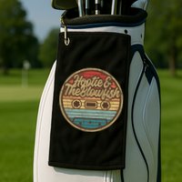 Hootie And The Blow Retro Cassette Musician Golf Towel