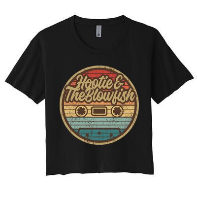 Hootie And The Blow Retro Cassette Musician Crop Top
