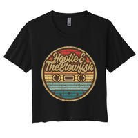 Hootie And The Blow Retro Cassette Musician Crop Top