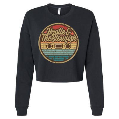 Hootie And The Blow Retro Cassette Musician Cropped Pullover Crew