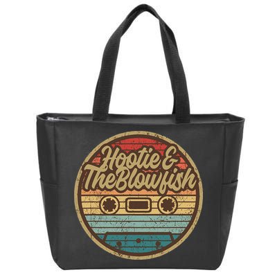 Hootie And The Blow Retro Cassette Musician Zip Tote Bag