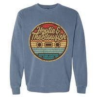 Hootie And The Blow Retro Cassette Musician Garment-Dyed Sweatshirt