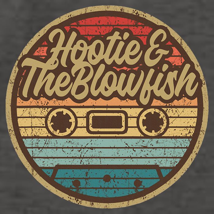 Hootie And The Blow Retro Cassette Musician Vector Backpack
