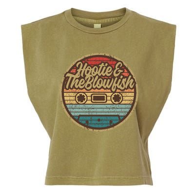 Hootie And The Blow Retro Cassette Musician Garment-Dyed Women's Muscle Tee