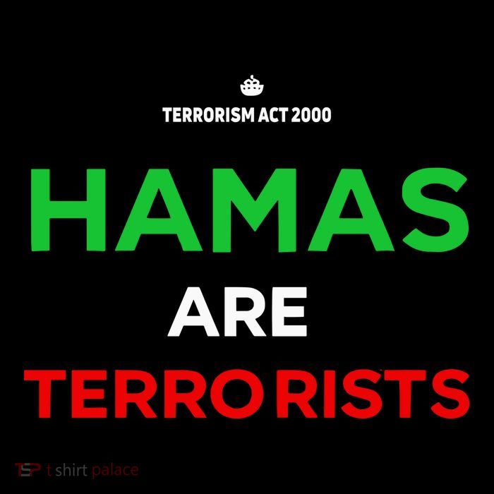 Hamas Are Terrorists Please Dont Arrest Me City Backpack