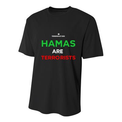 Hamas Are Terrorists Please Dont Arrest Me Youth Performance Sprint T-Shirt