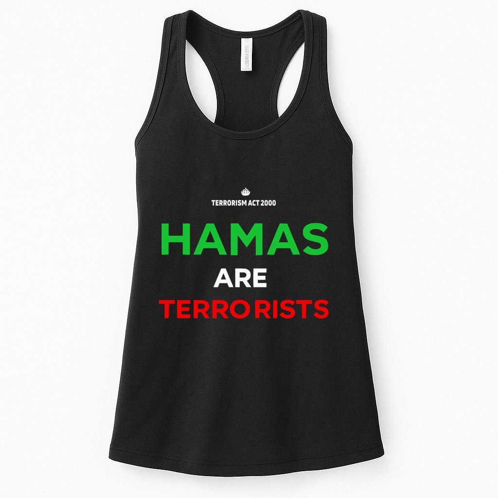 Hamas Are Terrorists Please Dont Arrest Me Womens Tank Top